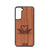 Swans Design Wood Case For Samsung Galaxy S22