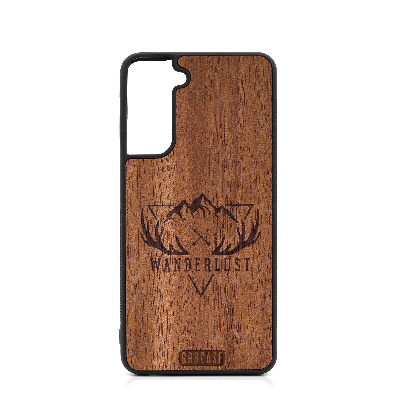 Wanderlust Design Wood Case For Samsung Galaxy S22 Plus