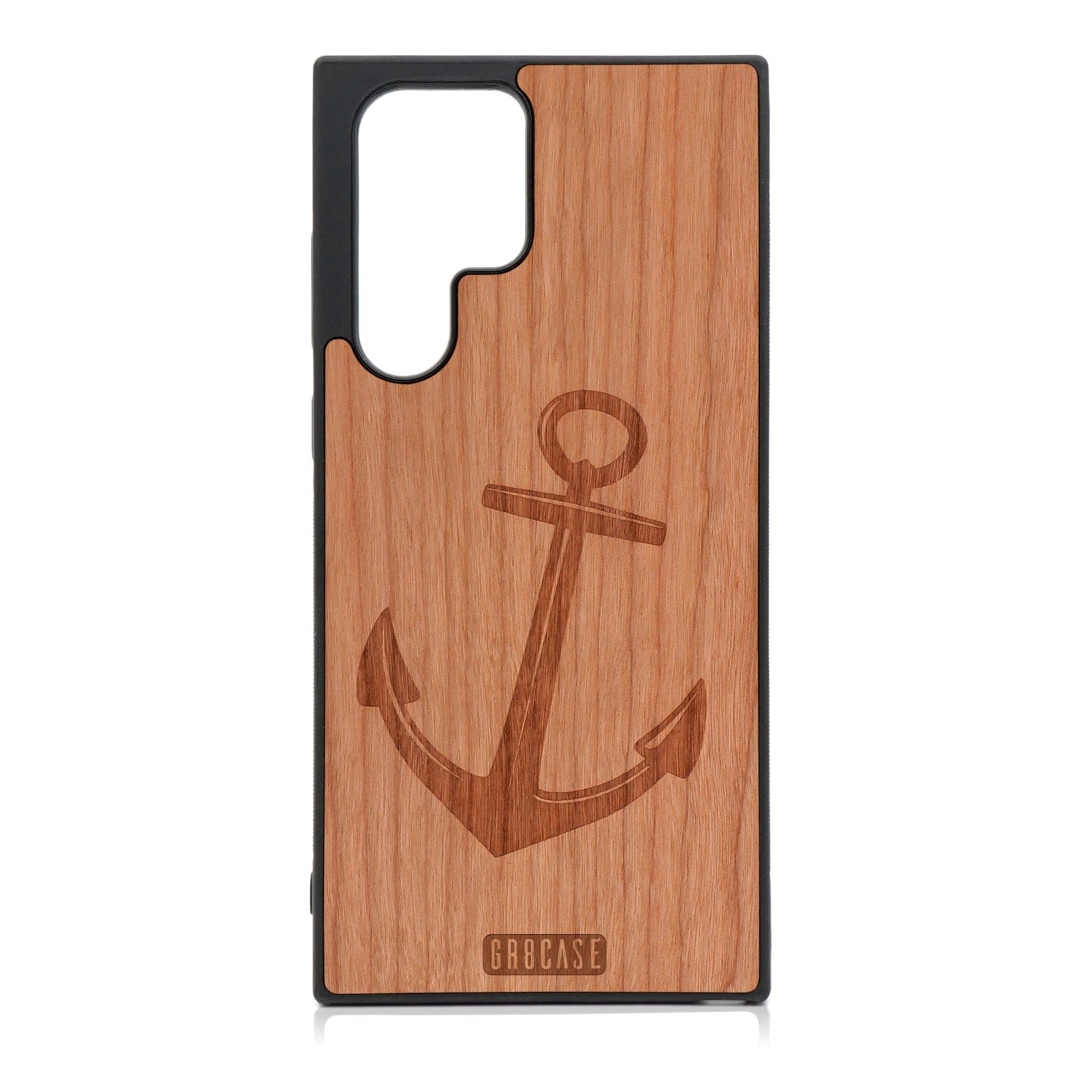 Anchor Design Wood Case For Galaxy S24 Ultra