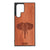 Elephant Design Wood Case For Galaxy S22 Ultra