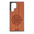 Fire Department Design Wood Case For Galaxy S22 Ultra