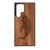 I'm Happy Anywhere I Can See The Ocean (Whale) Design Wood Case For Galaxy S23 Ultra