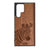Lookout Zebra Design Wood Phone Case For Galaxy S23 Ultra