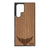 Whale Tail Design Wood Case For Galaxy S24 Ultra