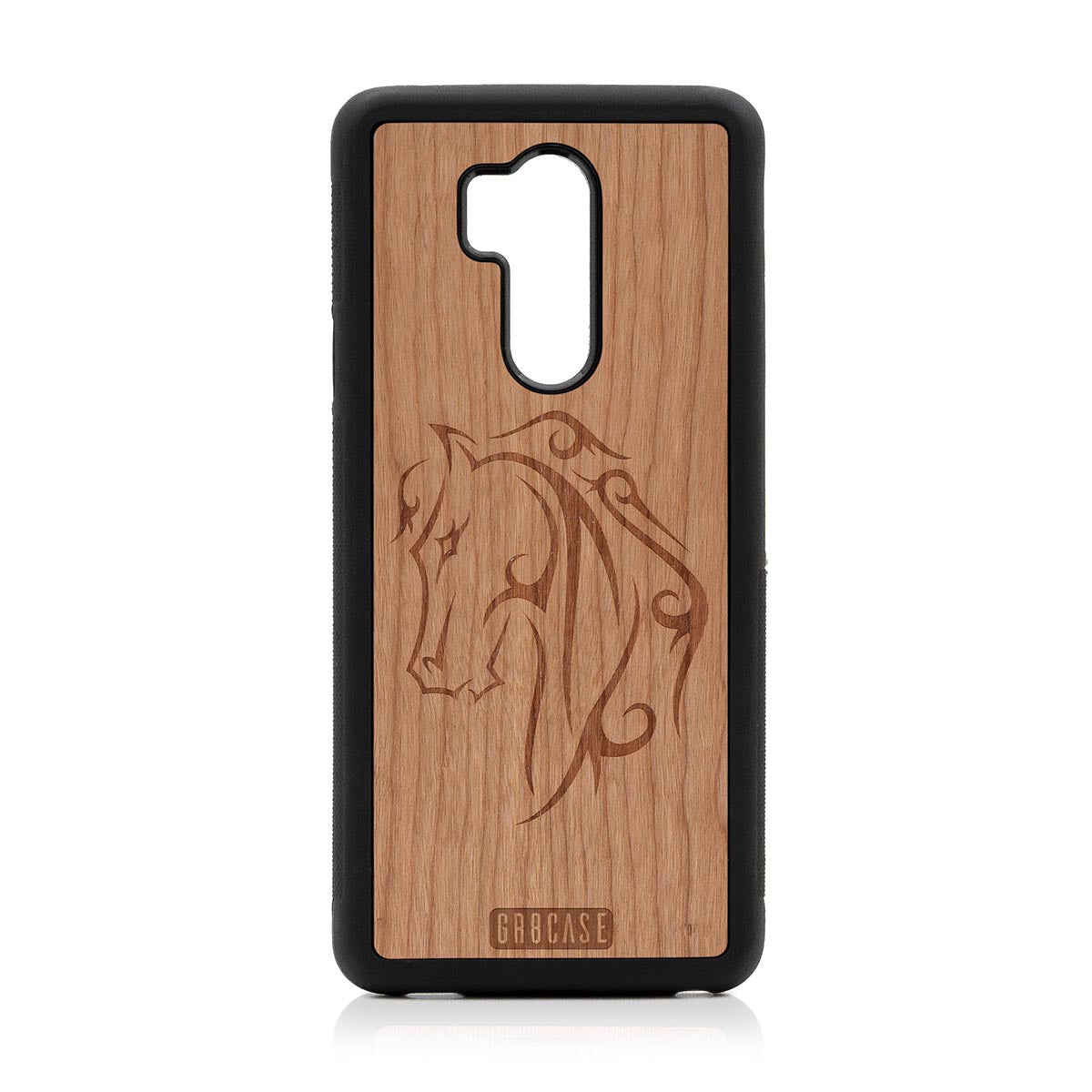Horse Tattoo Design Wood Case LG G7 ThinQ by GR8CASE