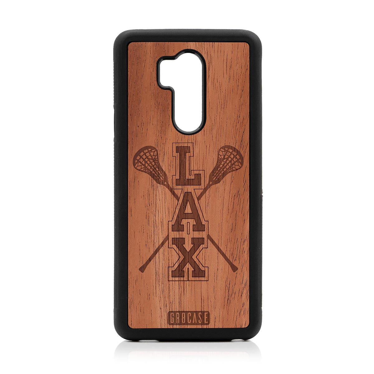 Lacrosse (LAX) Sticks Design Wood Case LG G7 ThinQ by GR8CASE