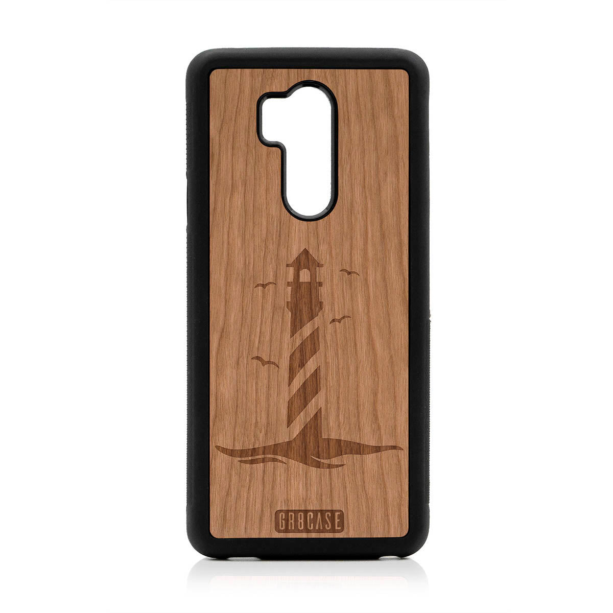 Lighthouse Design Wood Case For LG G7 ThinQ