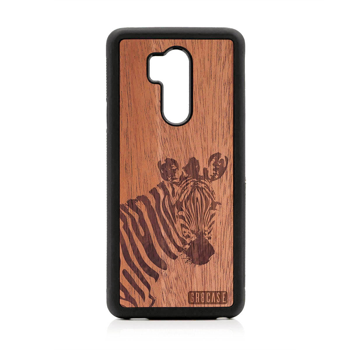 Lookout Zebra Design Wood Case For LG G7 ThinQ