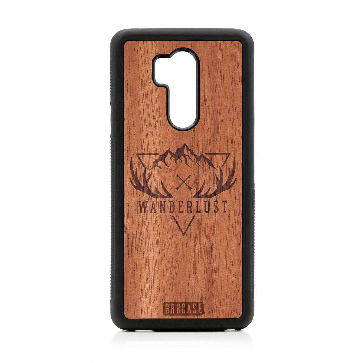 Wanderlust Design Wood Case For LG G7 ThinQ