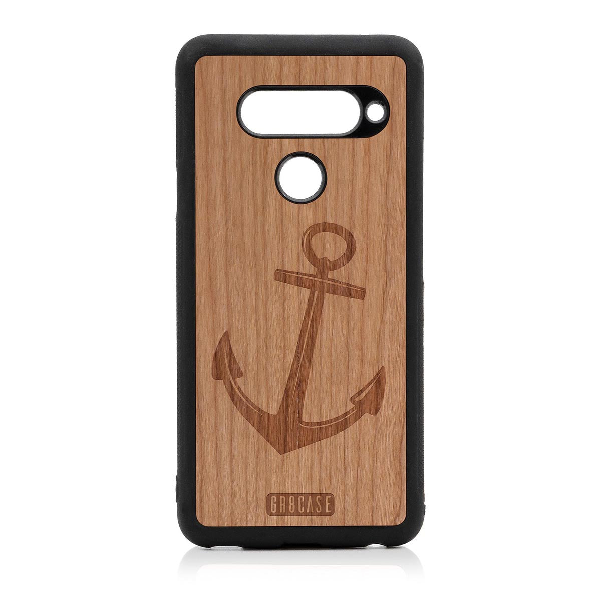 Anchor Design Wood Case For LG V40 ThinQ by GR8CASE