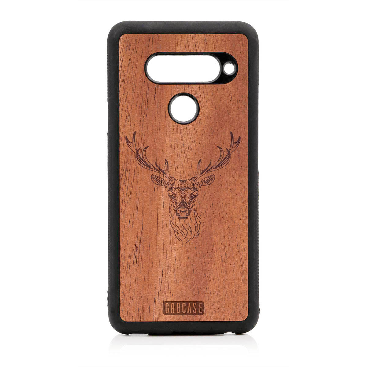 Elk Buck Design Wood Case For LG V40 ThinQ by GR8CASE