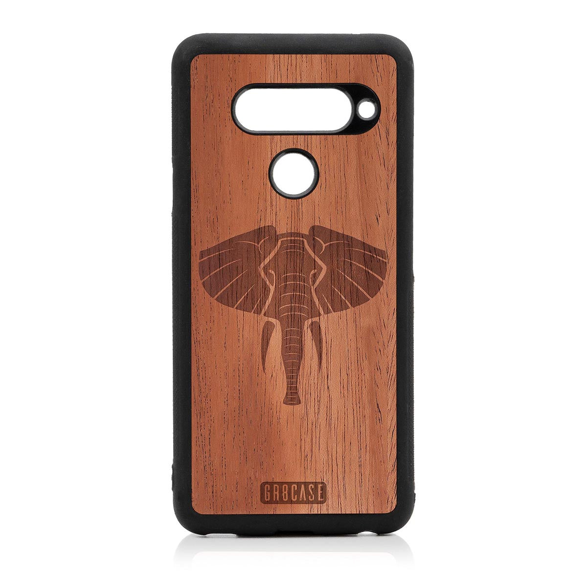 Elephant Design Wood Case LG V40 ThinQ by GR8CASE