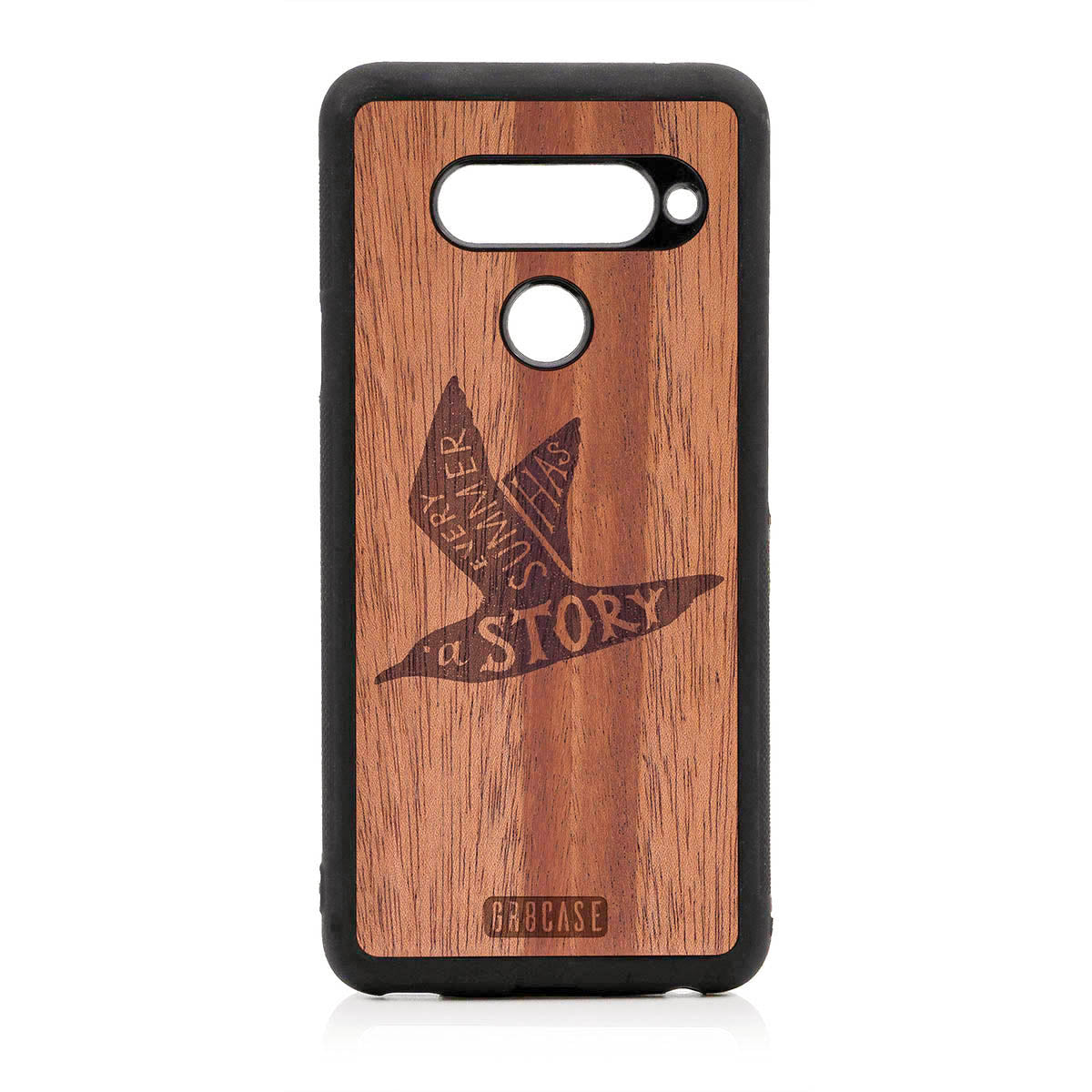Every Summer Has A Story (Seagull) Design Wood Case For LG V40