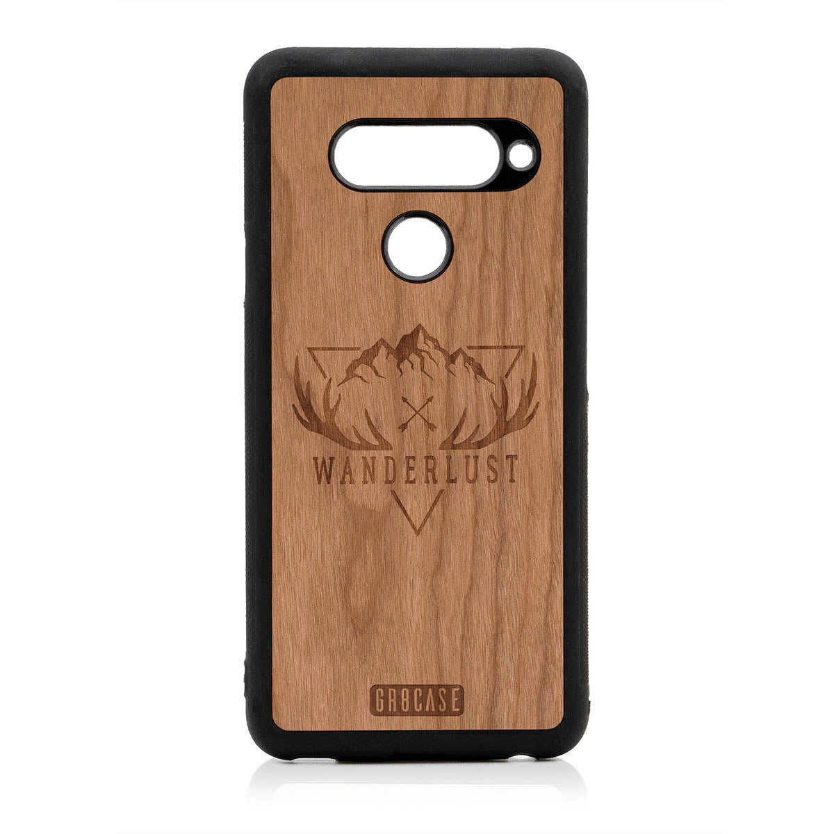 Wanderlust Design Wood Case For LG V40