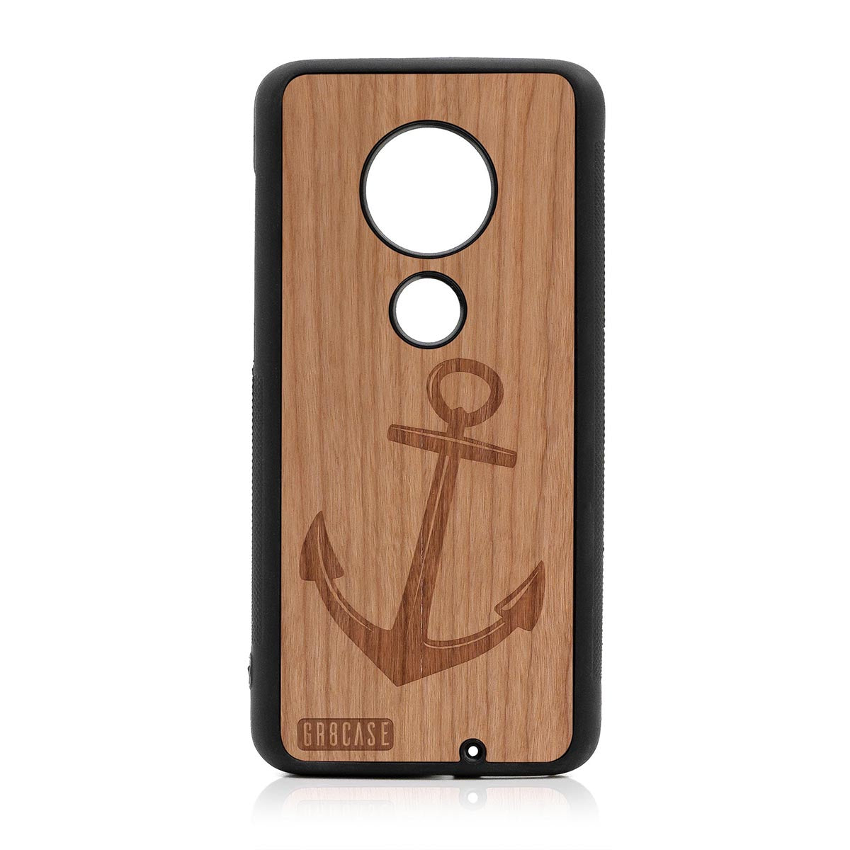 Anchor Design Wood Case For Moto G7 Plus by GR8CASE