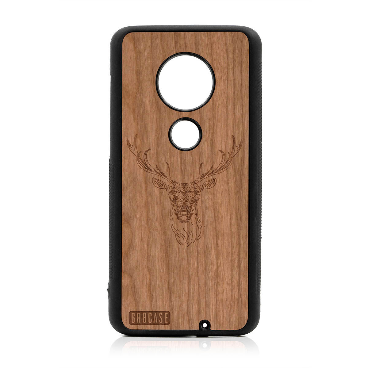 Elk Buck Design Wood Case For Moto G7 Plus by GR8CASE
