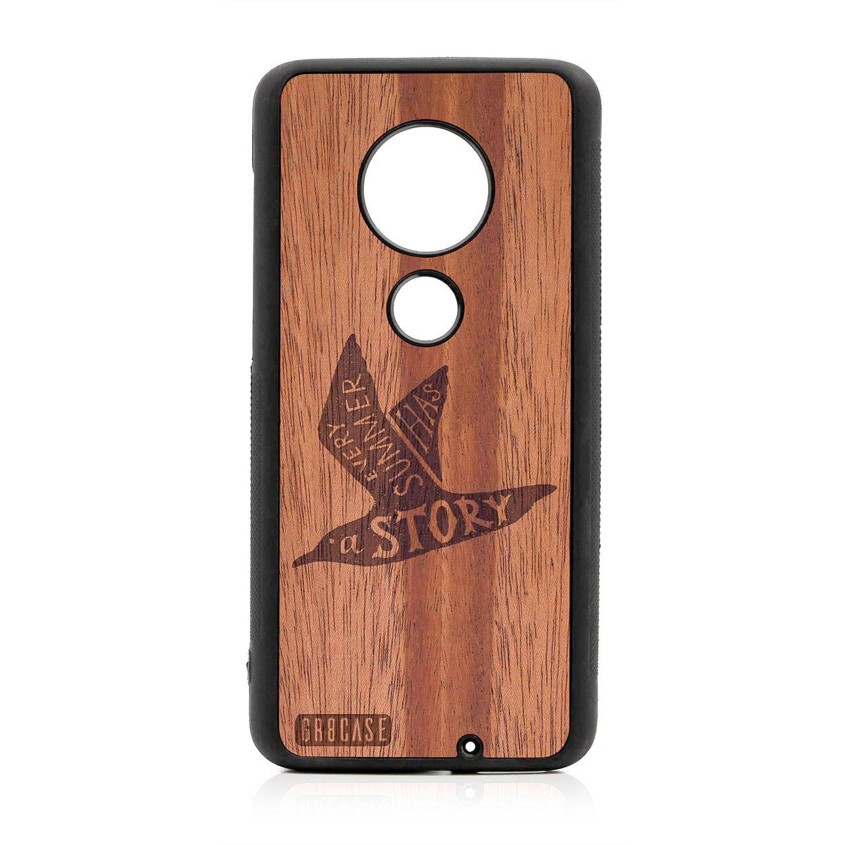 Every Summer Has A Story (Seagull) Design Wood Case For Moto G7 Plus