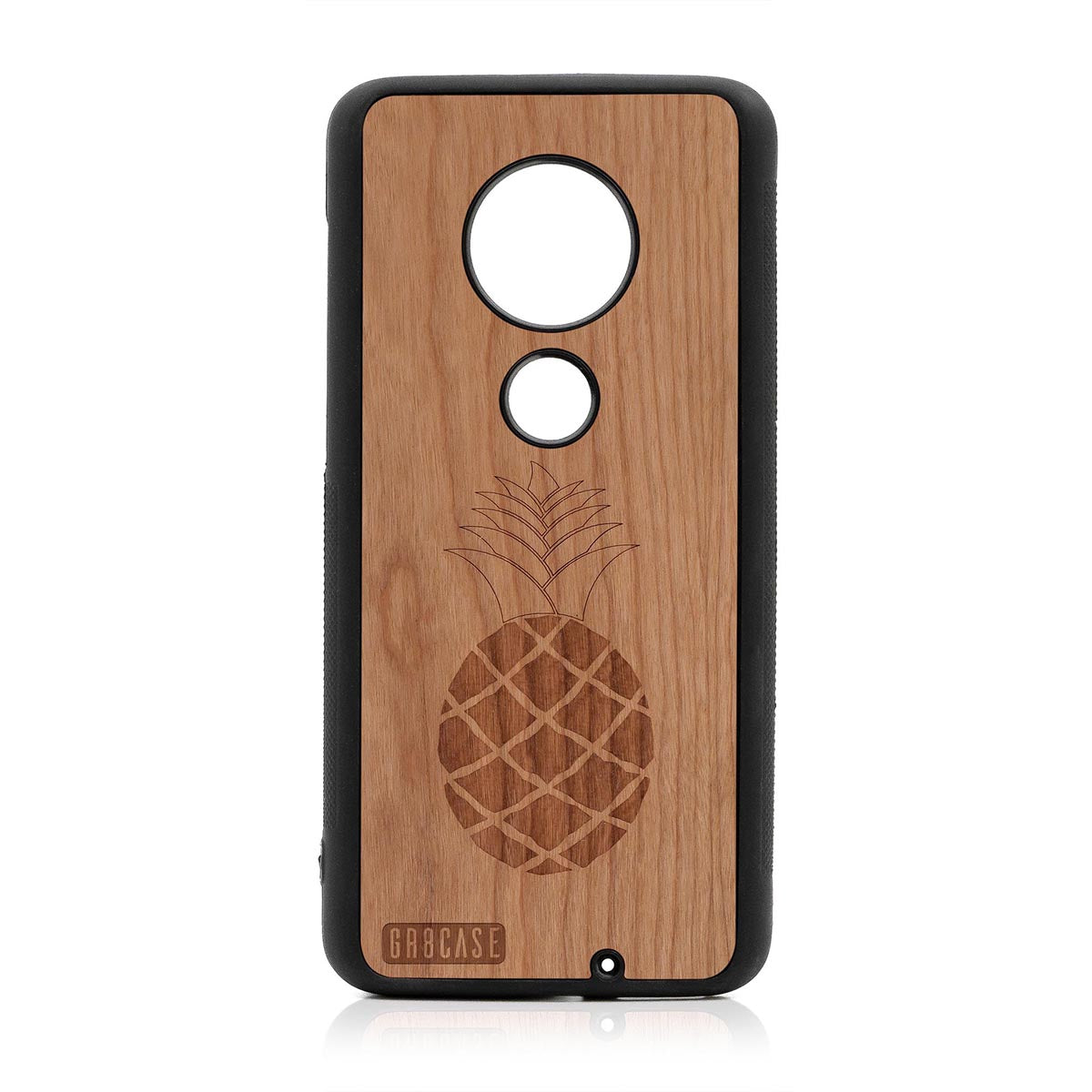 Pineapple Design Wood Case Moto G7 Plus by GR8CASE