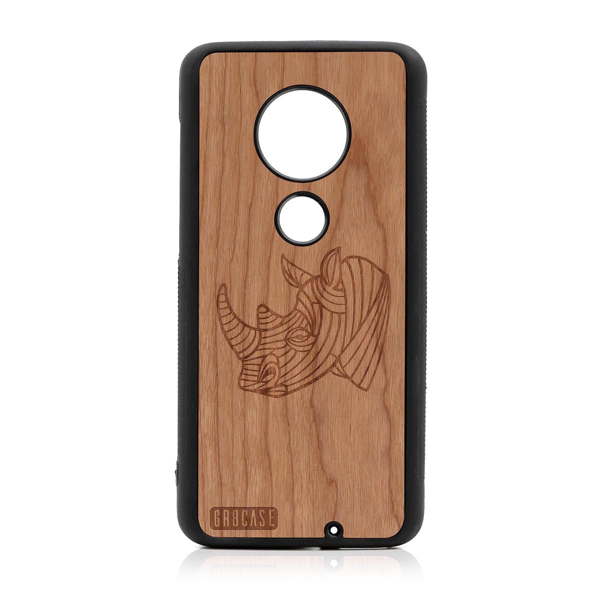 Rhino Design Wood Case Moto G7 Plus by GR8CASE