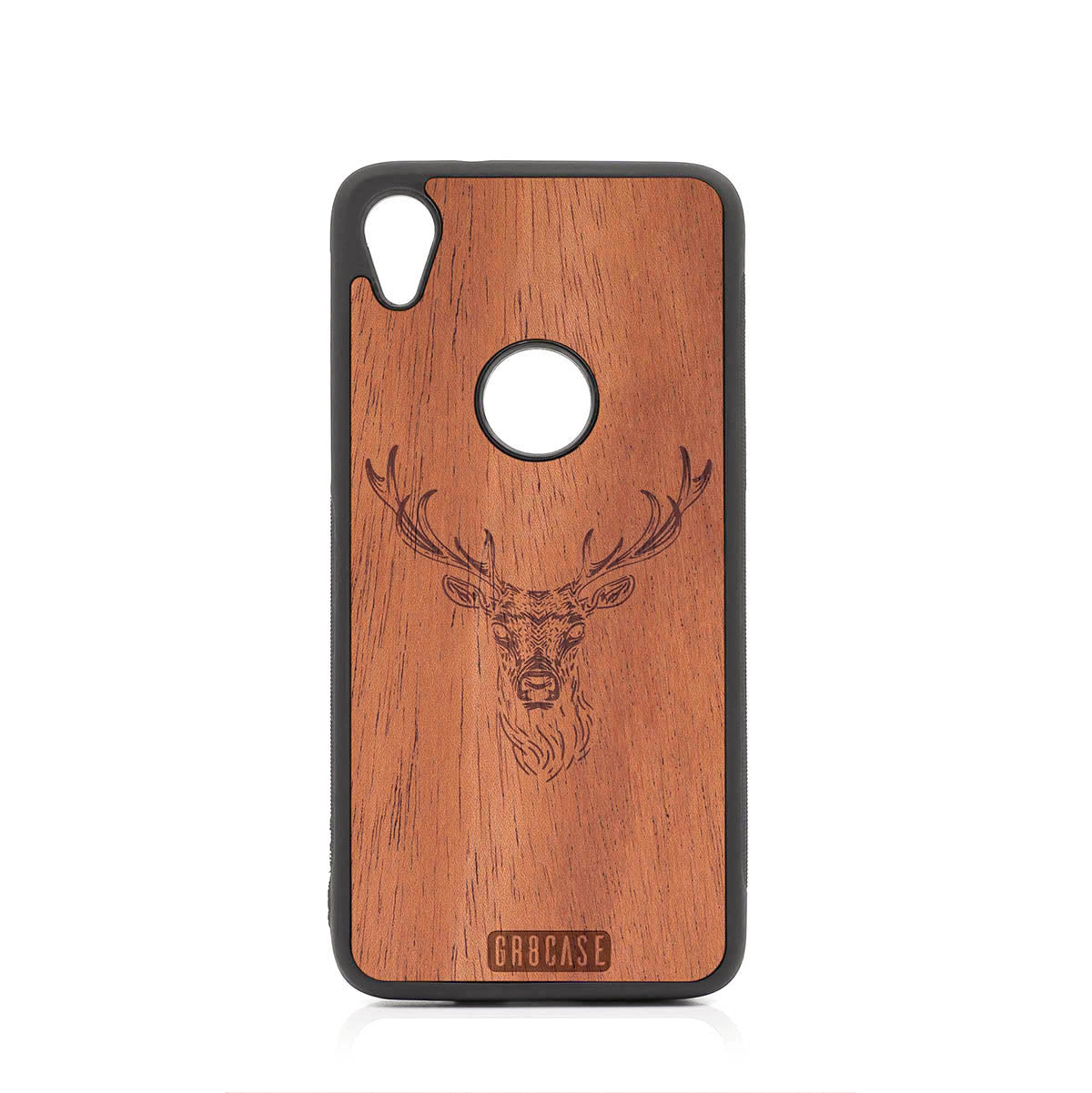 Elk Buck Design Wood Case For Moto E6 by GR8CASE