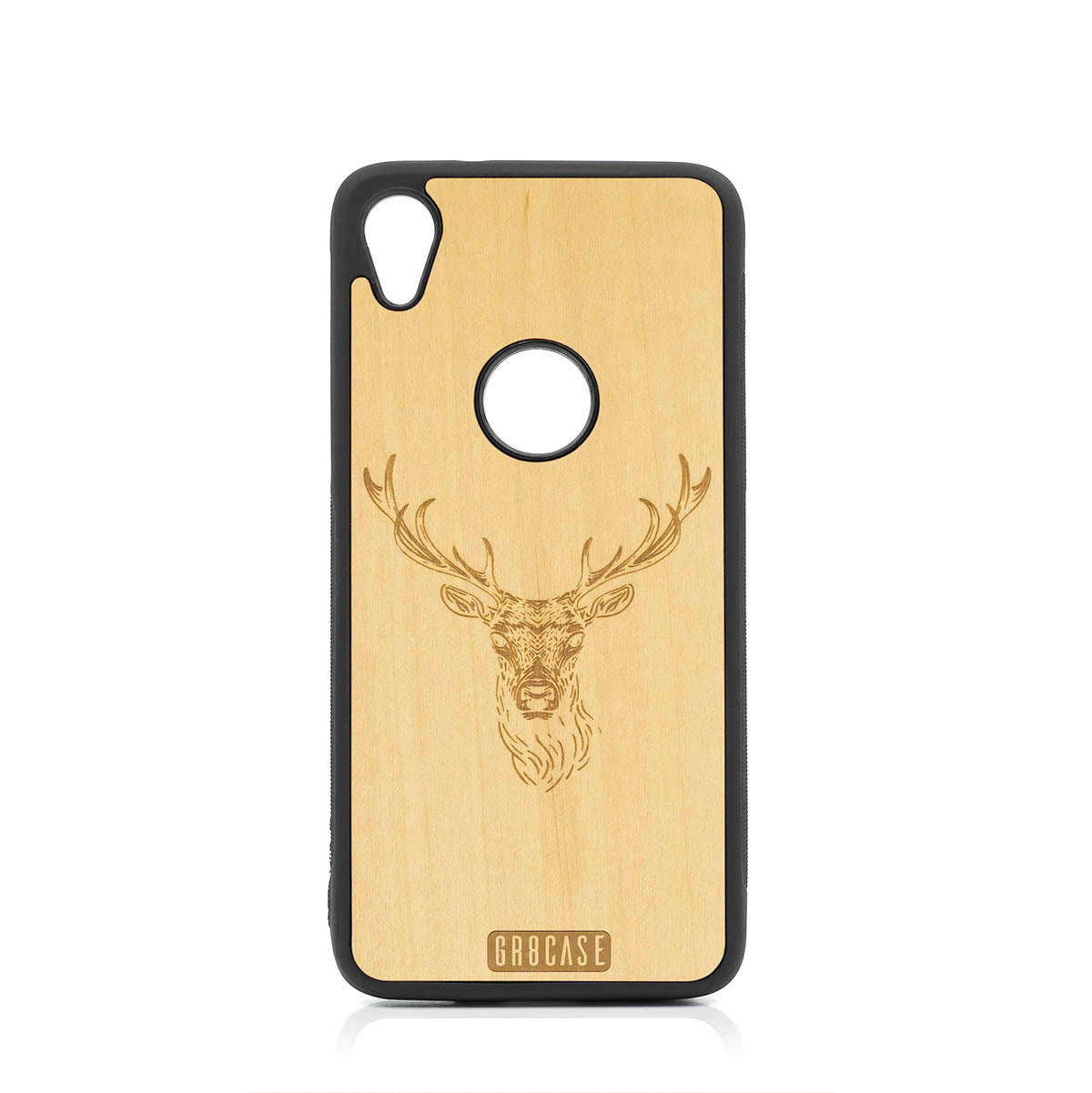 Elk Buck Design Wood Case For Moto E6 by GR8CASE