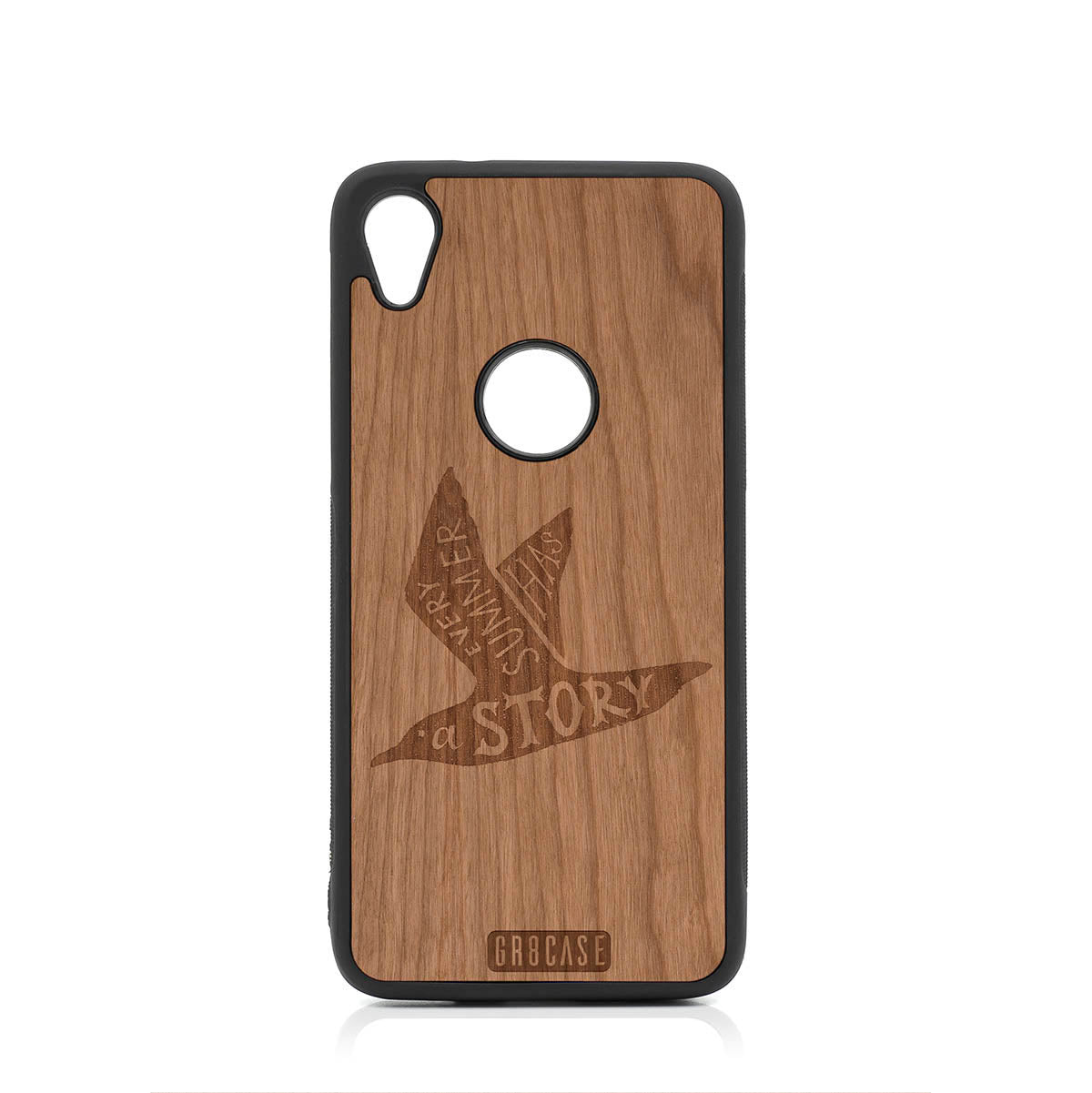 Every Summer Has A Story (Seagull) Design Wood Case For Moto E6