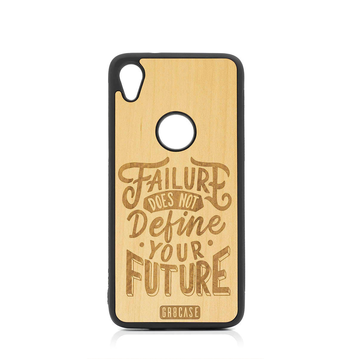 Failure Does Not Define You Future Design Wood Case For Moto E6 by GR8CASE