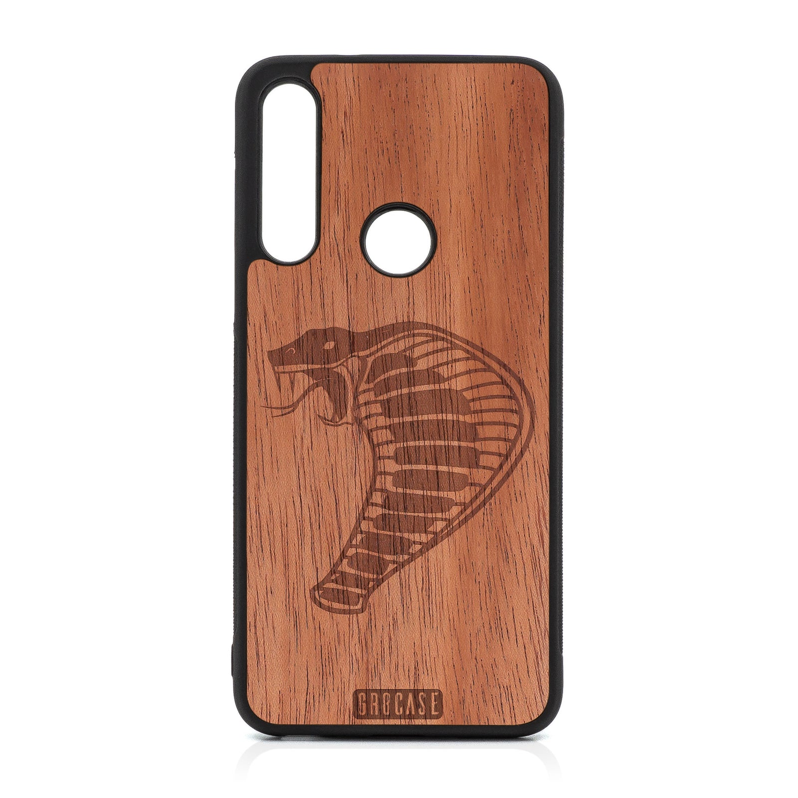 Cobra Design Wood Case For Moto G Fast