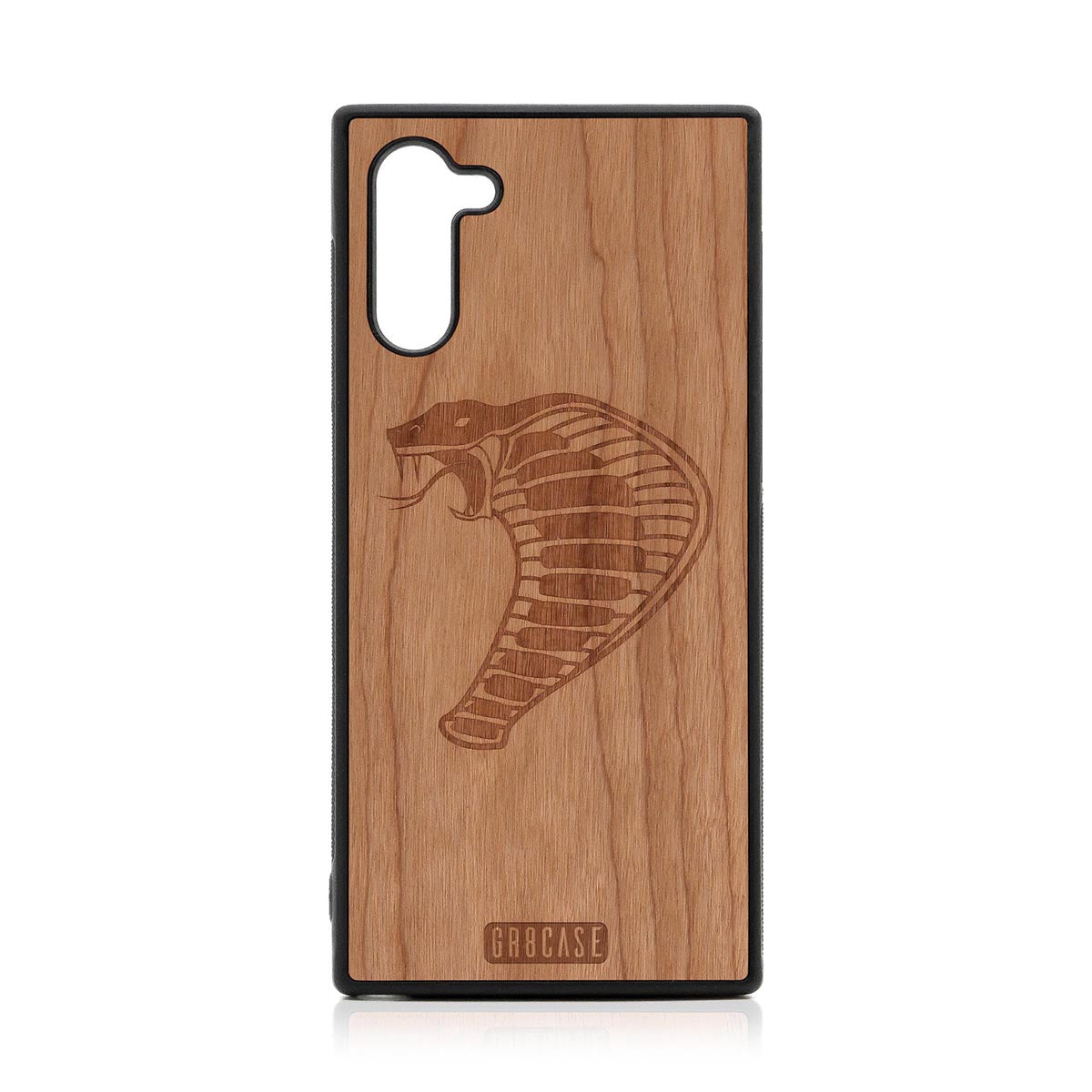 Cobra Design Wood Case For Samsung Galaxy Note 10 by GR8CASE