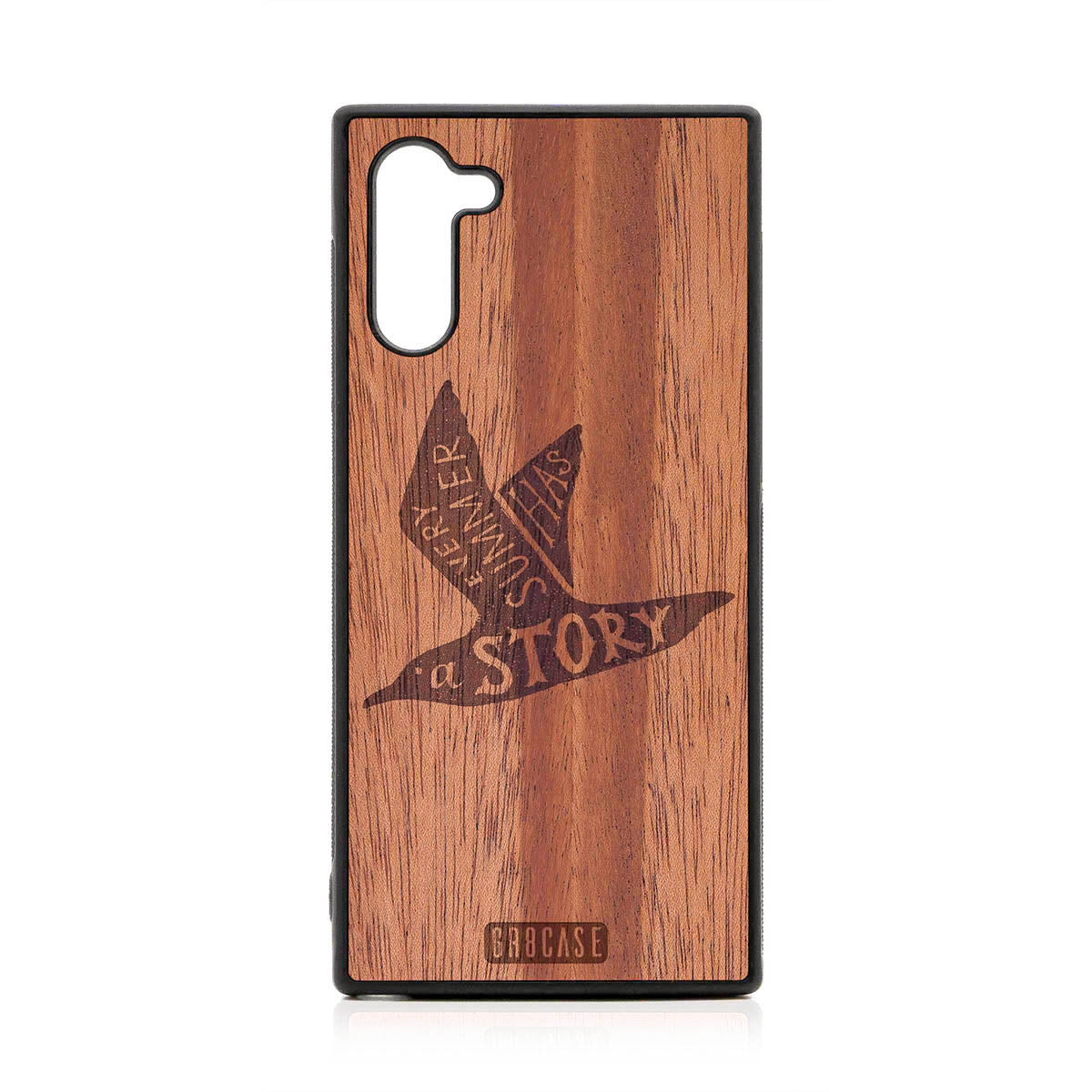 Every Summer Has A Story (Seagull) Design Wood Case For Samsung Galaxy Note 10