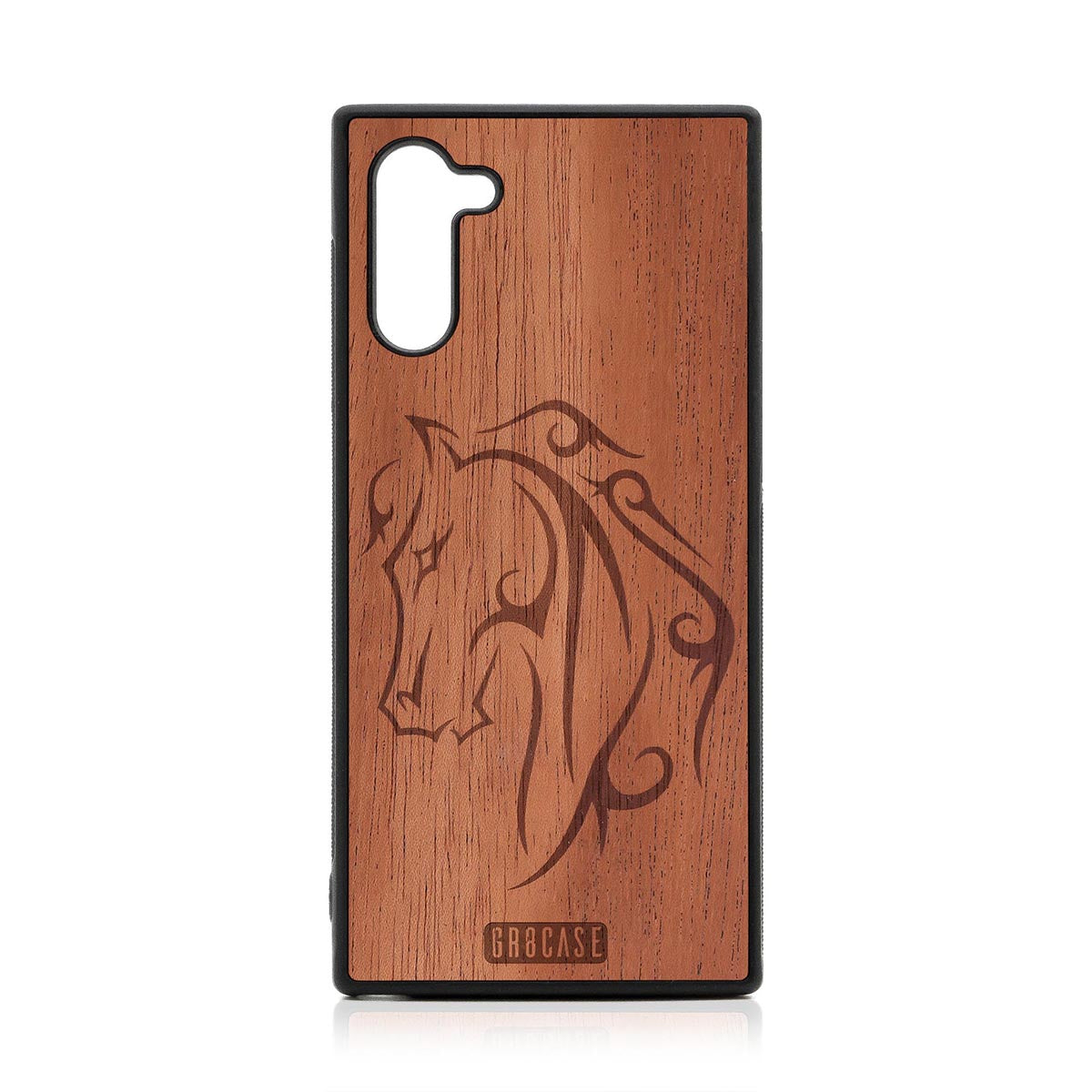 Horse Tattoo Design Wood Case Samsung Galaxy Note 10 by GR8CASE
