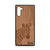 Lookout Zebra Design Wood Case For Samsung Galaxy Note 10