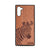 Lookout Zebra Design Wood Case For Samsung Galaxy Note 10