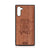 Never Give Up On The Things That Makes You Smile Design Wood Case Samsung Galaxy Note 10 by GR8CASE
