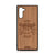 Ride Hard Live Free (Biker Dog) Design Wood Case For Samsung Galaxy Note 10 by GR8CASE