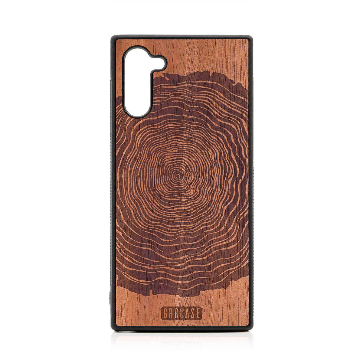 Tree Rings Design Wood Case For Samsung Galaxy Note 10