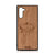 Wanderlust Design Wood Case For Samsung Galaxy Note 10