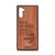 Your Vibe Attracts Your Tribe Design Wood Case Samsung Galaxy Note 10