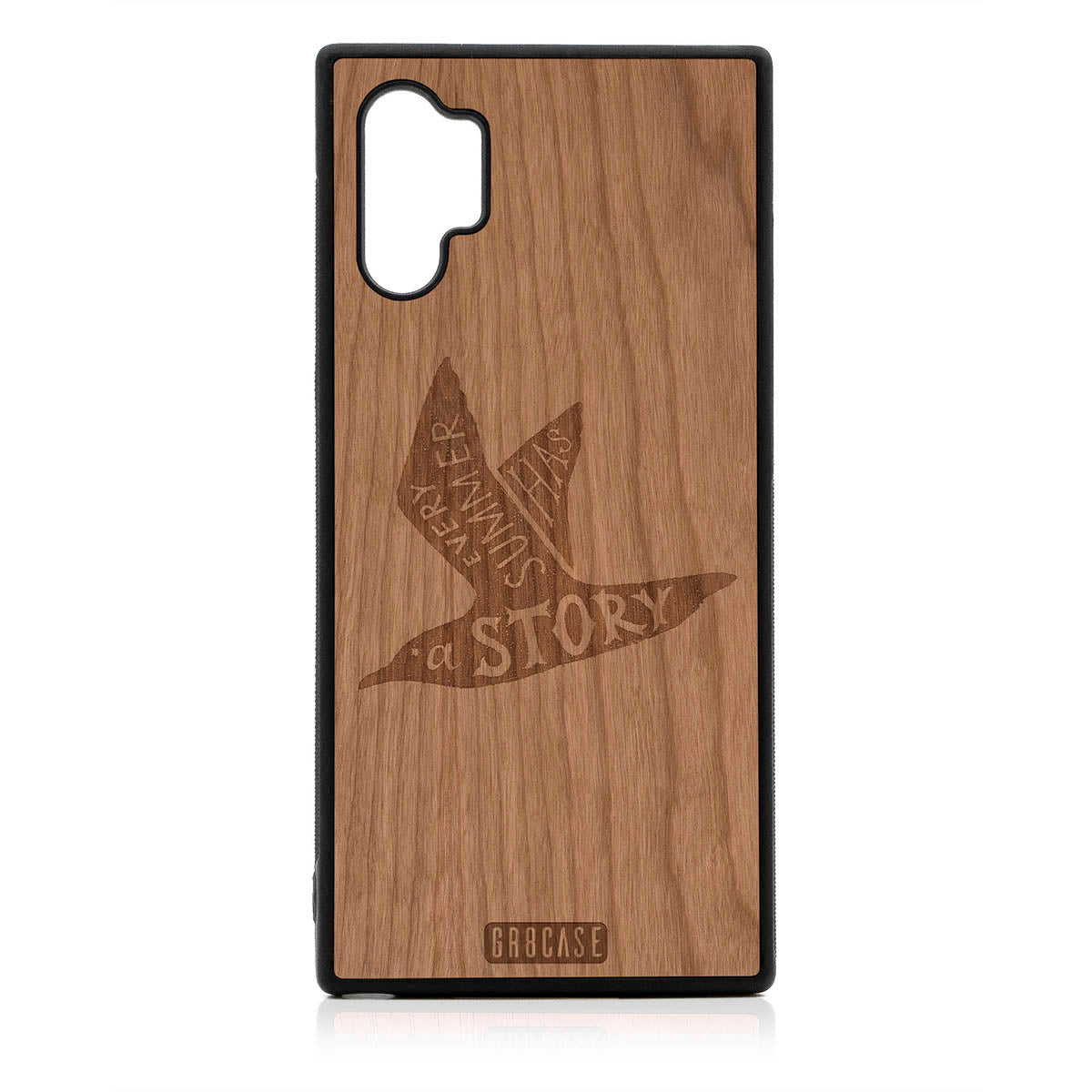 Every Summer Has A Story (Seagull) Design Wood Case For Samsung Galaxy Note 10 Plus