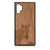 Lookout Zebra Design Wood Case For Samsung Galaxy Note 10 Plus