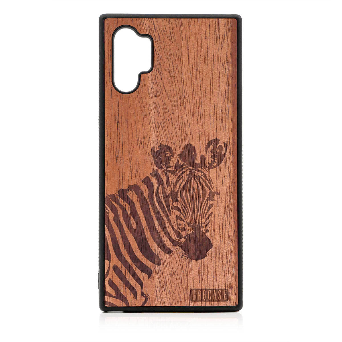 Lookout Zebra Design Wood Case For Samsung Galaxy Note 10 Plus