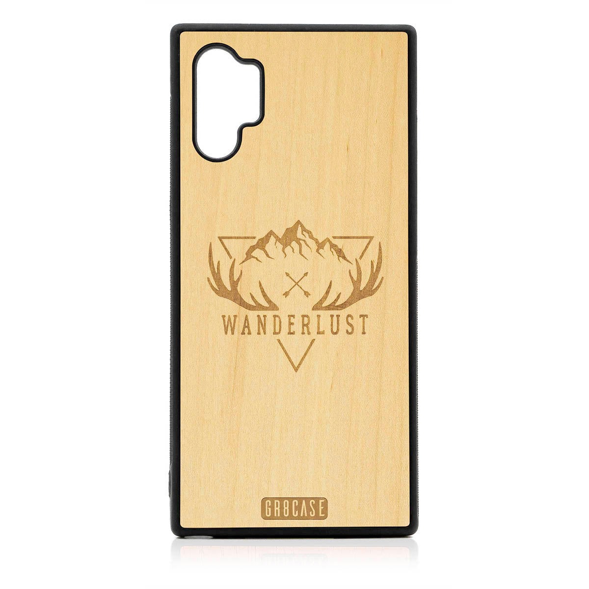 Wanderlust Design Wood Case For Samsung Galaxy Note 10 Plus