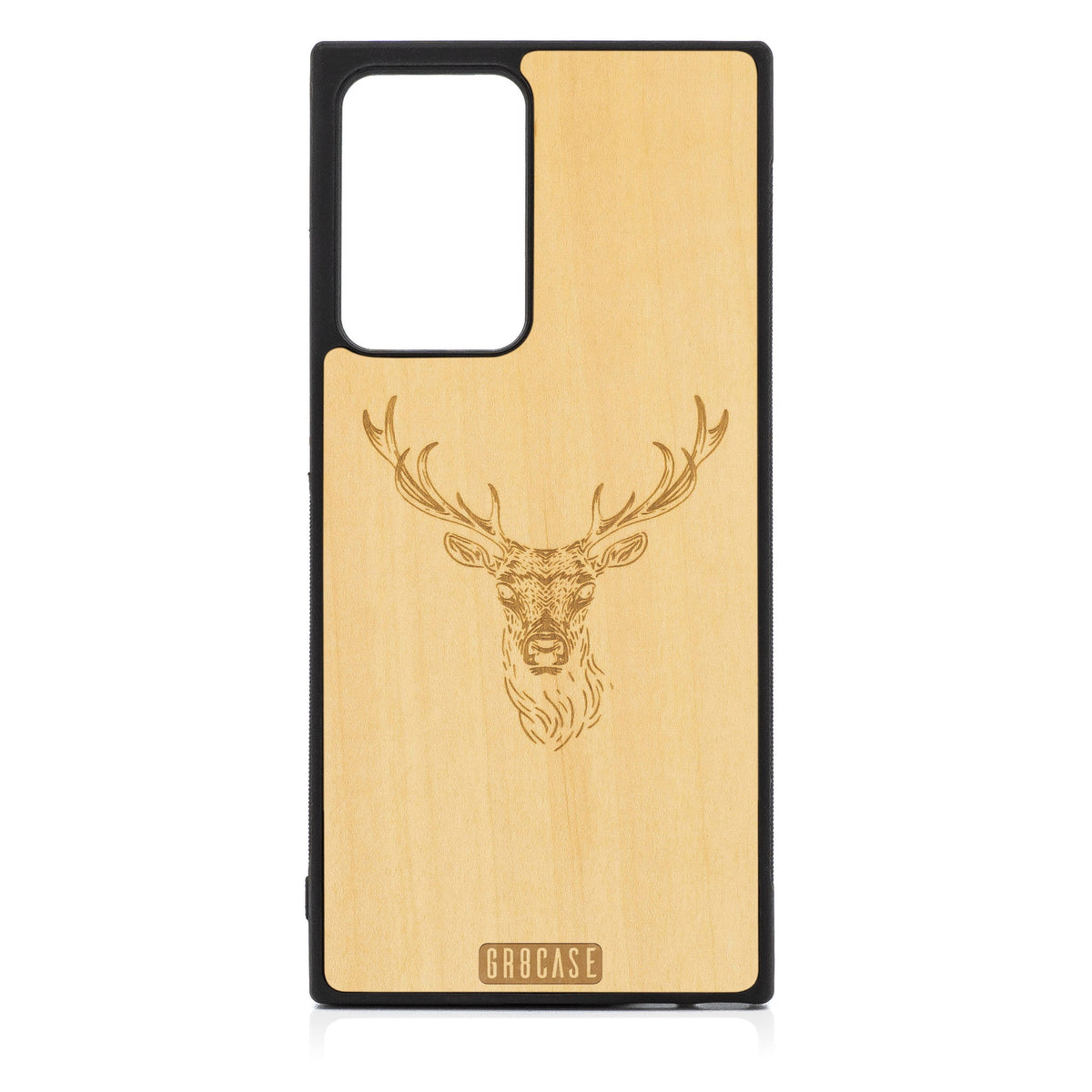 Buck Deer Design Wood Case For Samsung Galaxy Note 20 Ultra