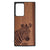 Lookout Zebra Design Wood Case For Samsung Galaxy Note 20 Ultra
