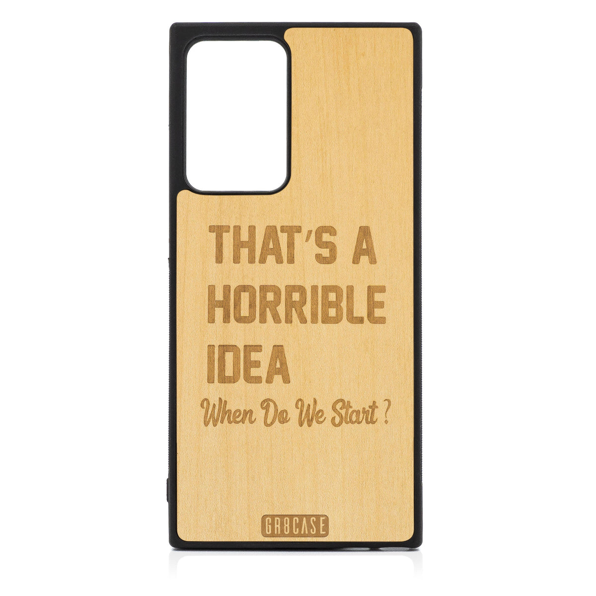 That’s A Horrible Idea When Do We Start Design Wood Case For Samsung Galaxy Note 20 Ultra