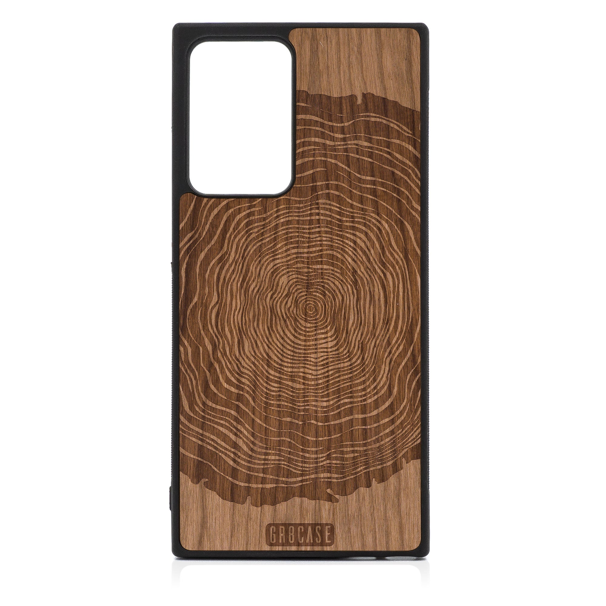 Tree Rings Design Wood Case For Samsung Galaxy Note 20 Ultra
