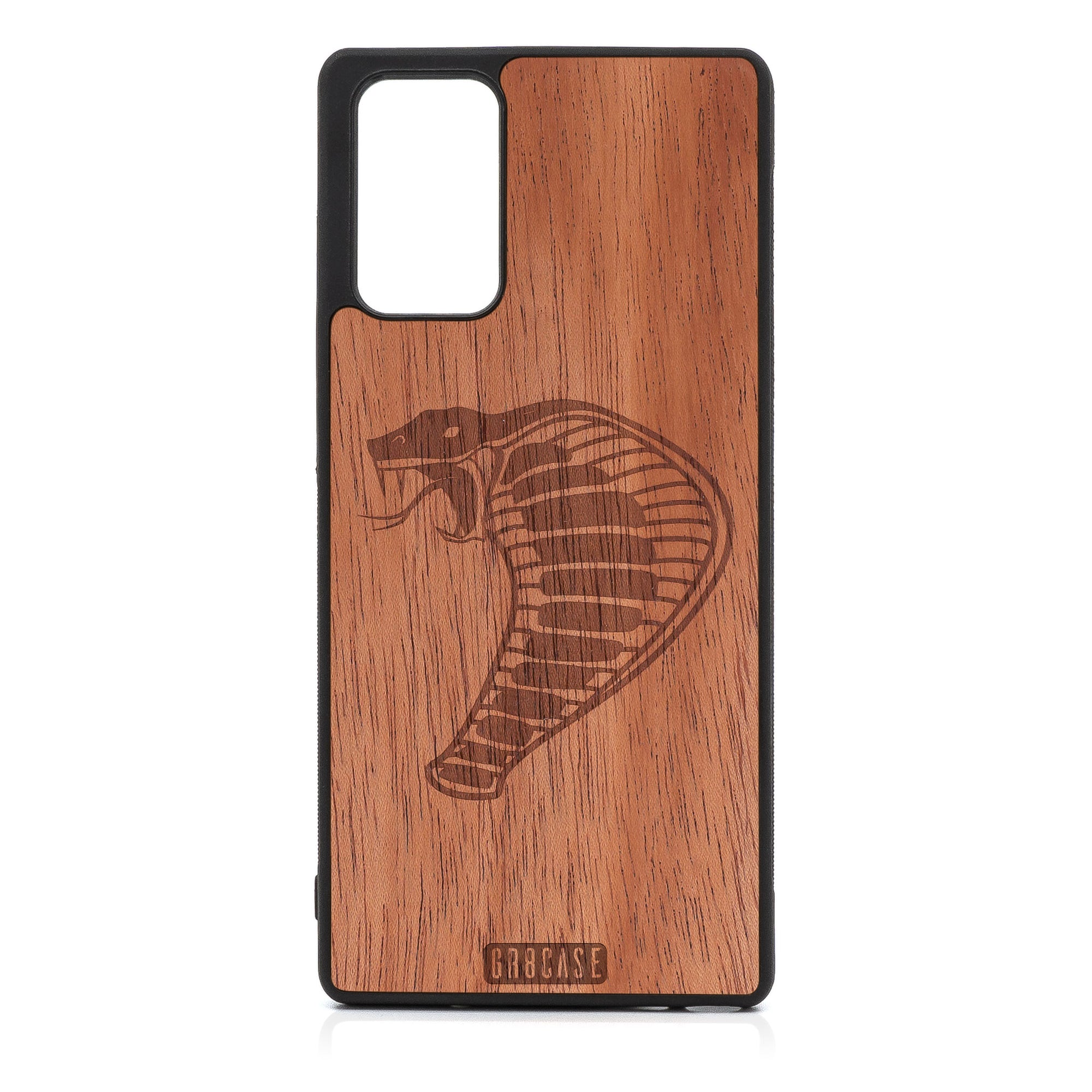 Cobra Design Wood Case For Samsung Galaxy Note 20