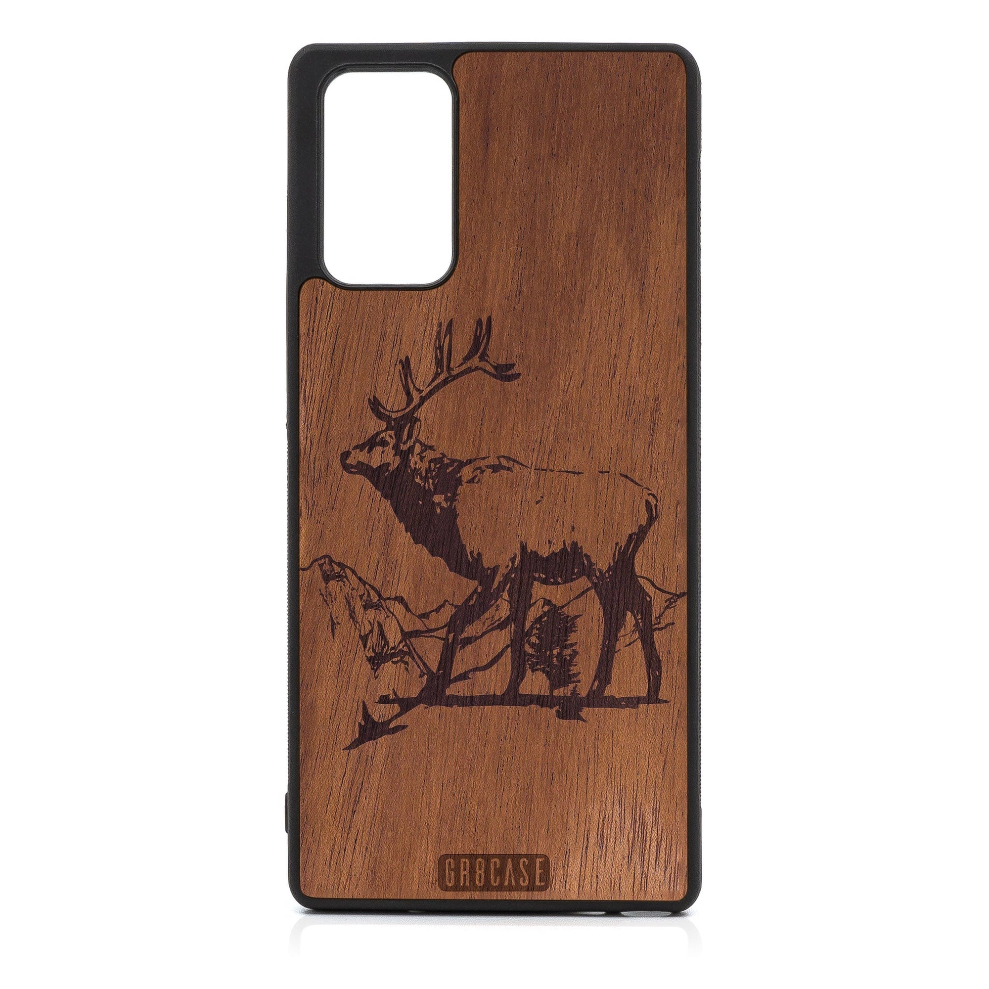 Elk Design Wood Case For Samsung Galaxy A53 5G