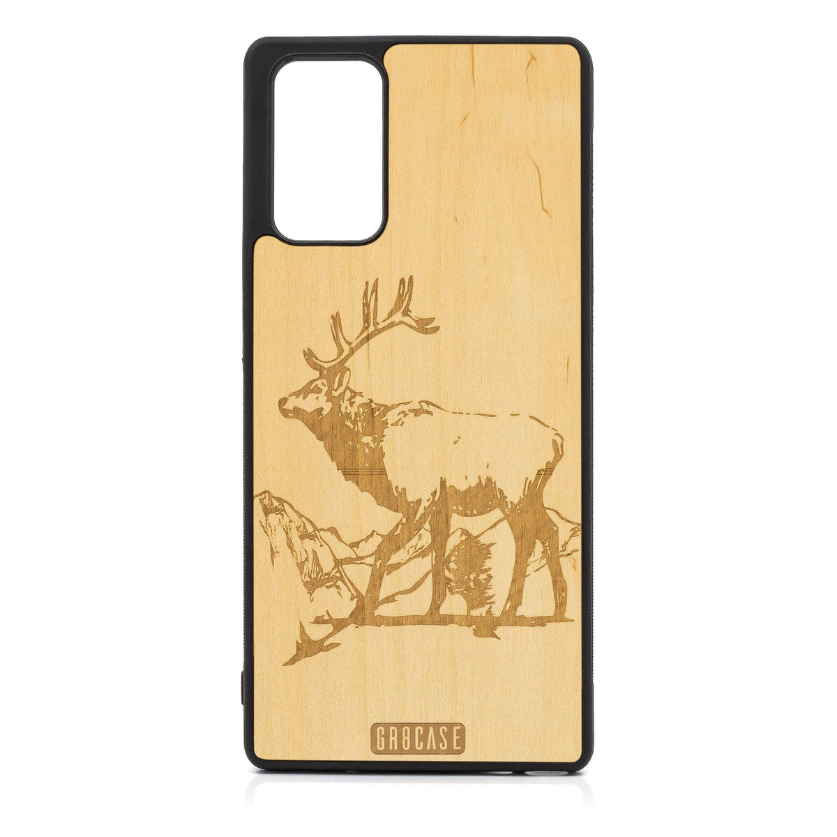 Elk Design Wood Case For Samsung Galaxy A53 5G