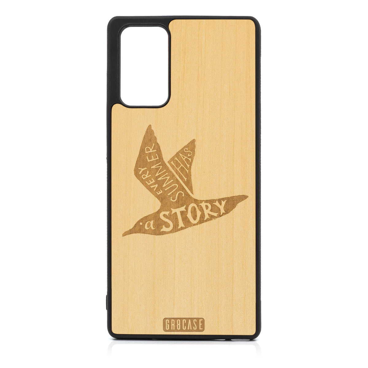 Every Summer Has A Story (Seagull) Design Wood Case For Samsung Galaxy Note 20